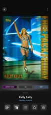 DIGITAL Topps Wwe Slam Free Pack Friday Gold Kelly Kelly 