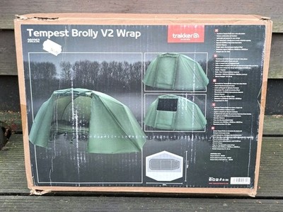 Trakker Tempest Brolly V2 Wrap NEW Tent Carp Tent Bivy Bivvy Fishing Tent Cover