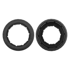 2 Stück schwarze Straßenreifen für 1/5 HPI Baja 5b Ss RV Kingmotor Car