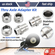 Thru Axle Adapter Kit For Wahoo KICKR CORE KICKR V4 2018  NEW Stainless Steel