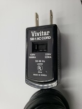 Vivitar SB-1 AC Cord for Vivitar 152, 252, and 253 Electronic Flash OEM 382168