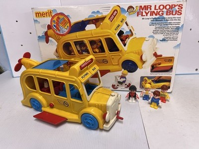 Merit Mr Loops Flying Bus Set unvollständig verpackt 