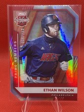 2021 Elite Extra Edition Ethan Wilson Prime Numbers C Die Cut /203 Phillies