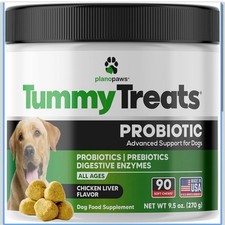  LOT Of 8  Tummy Treats Probiotics/Prebiotics/Digestive Enzymes For Dogs