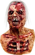 Halloween Scary Zombie Mask Creepy Latex Monster Head for Adult Costume Party