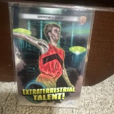 Topps Cosmic Chrome 2023-24 Gradey Dick Extraterrestrial Talent RC ET-23 Raptors