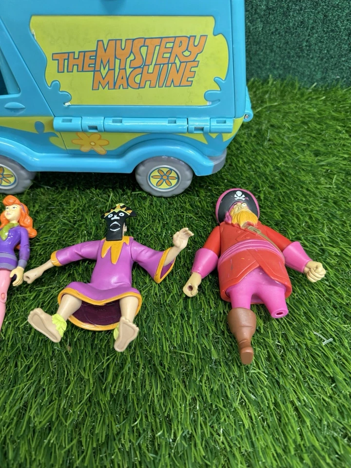 Scooby Doo La Máquina Misteriosa Furgoneta Juguete Desplegable 05567 Hanna-Barbera con Figuras Foto 4 de 4