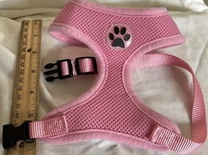 Soft Air Mesh Puppy Dog Car Harness Collar Pet Seat Belt Vest Size Small S Girl