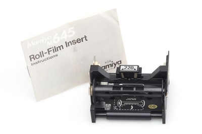Mamiya 645 220 Film      Insert Einsatz