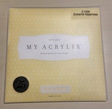 Close to My Heart C1356  Extreme Happiness  Spring My Acrylix Premium Quality.