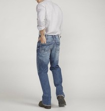 Jeans uomo argento, stile Zac. Taglia larga 33 lunghezza 30. Ottime condizioni.