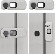 2 Pack Fridge Locks Child Safety Refrigerator Freezer Door Latch Baby Proof