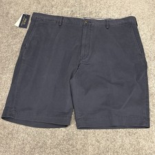 Polo Ralph Lauren Shorts Mens 42T TALL Blue Stretch Classic Fit 10  Chino NEW 98