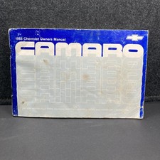 1988 Chevrolet Camaro Owners Manual Original Gm Oem Owners Guide 1988 Chevrolet Camaro Owners Manual Original Gm Oem Owners Guide