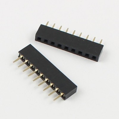 10Pcs 2mm 2.0mm Pitch 1x9 Pin 9 Pin Single Row Straight Female Header Strip