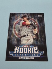 2015 Topps Update Rookie Sensations #RS-15 Dustin Pedroia BASEBALL Card 6H