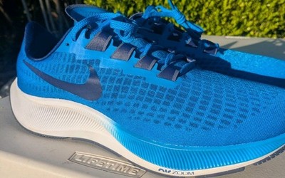 NEW Nike Zoom Pegasus 37 'Photo Blue' Size 11.5 Running Shoes