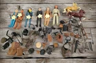 VTG LOT Marx Toys “Best Of The West” 6 Figure, 2 Horses Over 60 Accessories