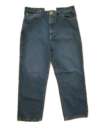 Perry Ellis America Men's Straight Leg Jeans 38x30 100% Cotton, Relaxed Fit