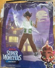 Netflix Classic Super Monsters Lobo Howler 2 Piece Costume Toddler Sz 3T-4T New