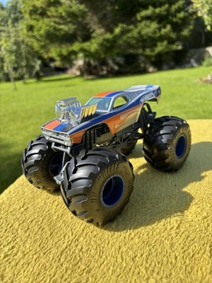 Hot Wheels Monster Trucks 1:24 Monster Jam Trucks Roger Dodger - orange/blau