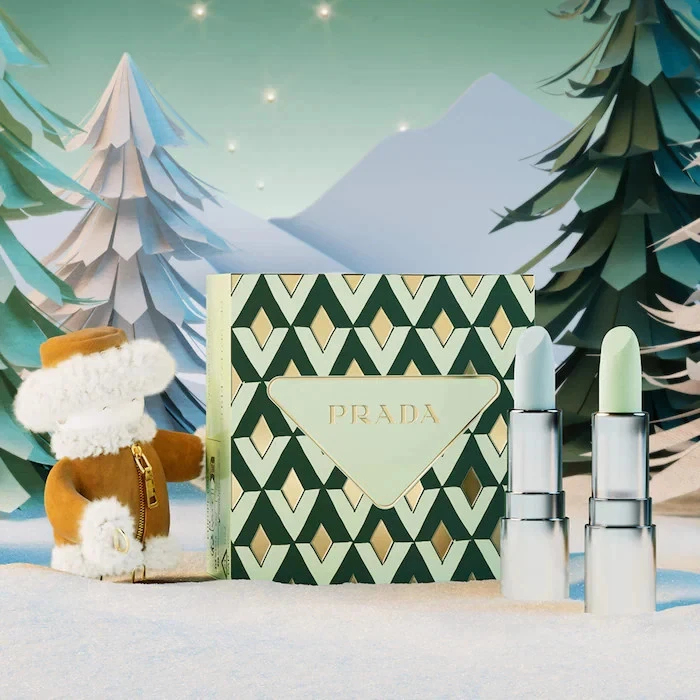 Prada Beauty Mini Hydrating Lip Balm Holiday Gift Set - Image 2 of 4