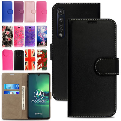 Hülle für Motorola Moto G Power P40 G8 E4 X Play Leder Wallet Flip Handy Cover