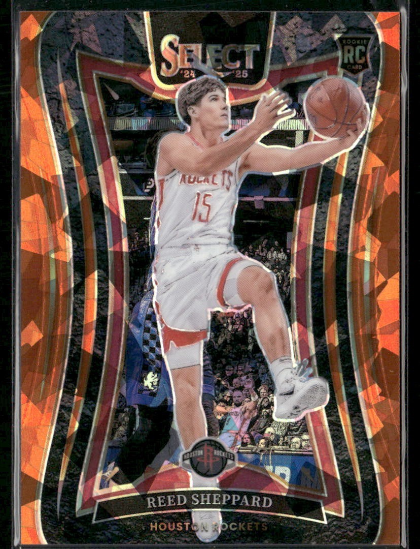 2024-25 Select - Reed Sheppard #366 Orange Cracked Ice /275
