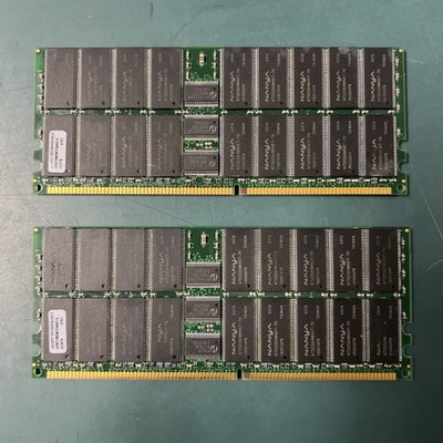 LOT OF 2 AVANT AVM6432U39C5266K3-A Dual Rank Memory Module