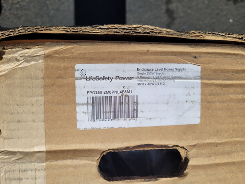 LifeSafety Flex Power FPO250-2M8PNL4E8M1 Enclosure/Power Supply 250W 8 Outputs - Picture 9 of 14