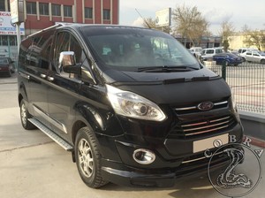 ford transit custom open bonnet