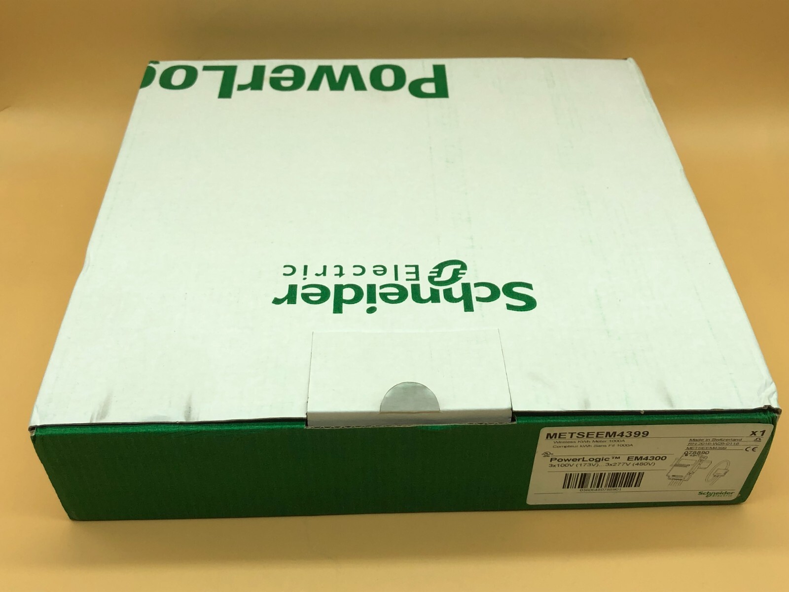 Compteur KWh sans fil Schneider Electric EM4300 METSEEM4399 1000A pour tableau