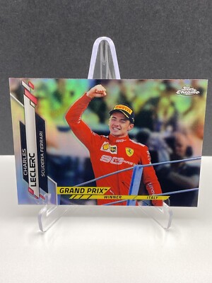 2020 Topps Chrome Formula 1 - Charles Leclerc - Lot w/ #146