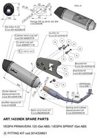 EndschalldäMpfer LeoVince Auspuffanlage LV ONE EVO S10410 Ø 54Mm 300Mm