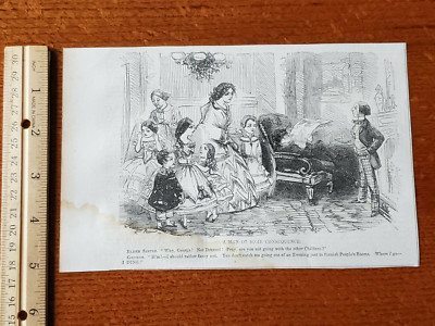 Harper's Weekly 1857 Cartoon Sketch A MAN OF SOME CONSEQUENCE