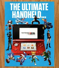 Nintendo 3DS Ultimate Handheld Portable - Video Game Print Ads Poster Art 2012