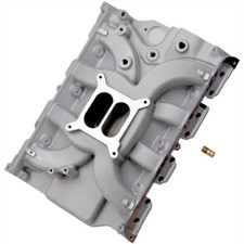 For Ford Fe 390 406 410 427 428 Intake Manifold R1148 Satin Aluminum Dual Plane