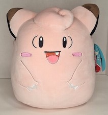 Original Squishmallows 10inch Pokemon Clefairy Plush Toy