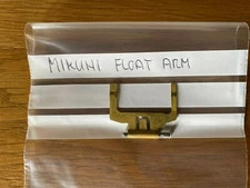 YAMAHA YZ SUZUKI RM KAWASAKI KX carburettor float arm, early 80s ? Mikuni  MX 