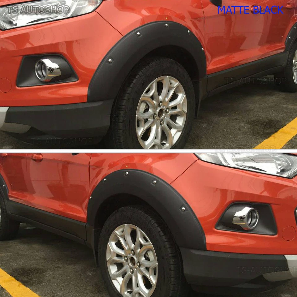 For Ford Ecosport Hatckback 15 2016 Matte Black Off Road Fener Flares Wheel Arch - image 2 of 4