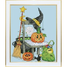 Counted Cross Stitch Kit Halloween DIY VDV