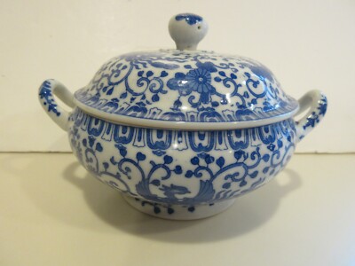 PHOENIX BIRD FLYING TURKEY RICE TUREEN (JAPAN) SHELFER