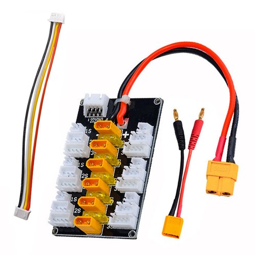 LiPo Balance Battery Parallel Board Charger 1-3s/XT30 With Plug For IMAX B6 B6AC