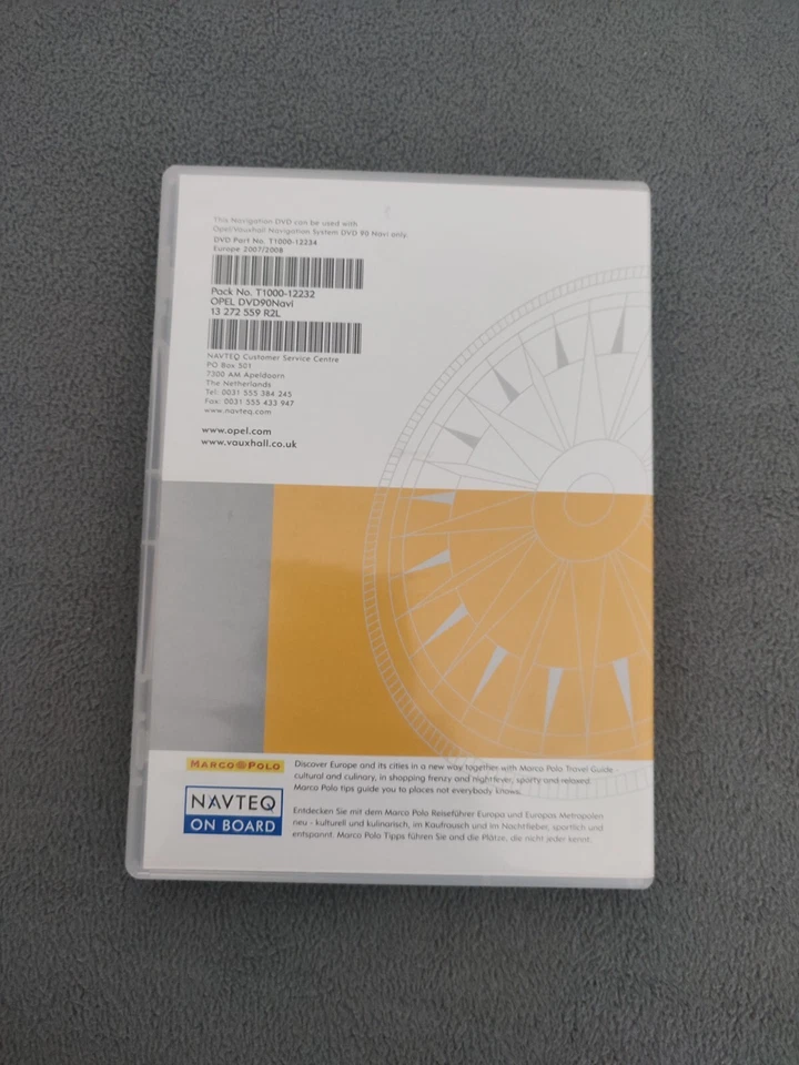 DVD Navigation OPEL DVD90 Navi EUROPA 2007/2008 Astra Zafira Vectra Corsa Signum - Bild 2 von 4