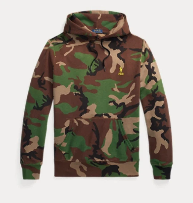 Polo hoodie camo new arrivals