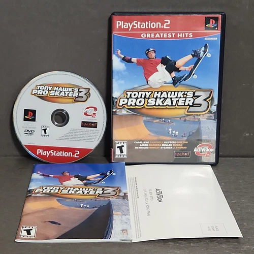 Tony Hawk's Pro Skater 3 Playstation 2 PS2 Game CIB Greatest Hits