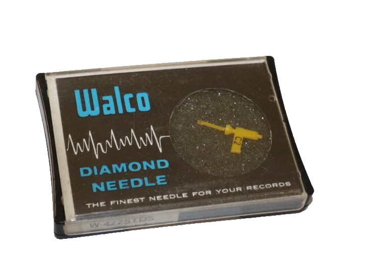 WALCO W-422 STDS Diamond Stylus Needle for Record Player Cartridge-image