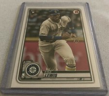 2020 Bowman Baseball Kyle Lewis Seattle Mariners rookie card #78
