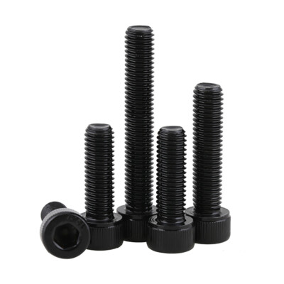 Zylinderschrauben Linksgewinde 12.9 Innensechskant Schwarz M4 M5 M6 M8 M10M12M16