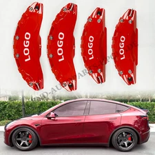 Caliper Covers Set of 4PCS For 2020-2024 Tesla Model Y Brake Accessories 19/20in